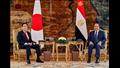 الرئيس السيسي ورئيس الوزراء الياباني فوميو كيشيدا