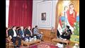 البابا تواضروس يستقبل نقيب الصحفيين ووفدًا من مجلس النقابة 