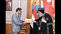 البابا تواضروس يستقبل نقيب الصحفيين ووفدًا من مجلس النقابة 
