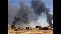 تصاعد دخان في محيط مطار الخرطوم  أرشيفية
