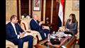 وزيرة الهجرة تستقبل رئيس هيئة تنمية الصعيد (5)