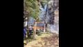 حريق ضخم بالسجل المدني ومبنى حي 15 مايو وإدارة المستقبل التعليمية (4)