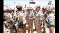 وزير الدفاع يشهد إجراءات تفتيش حرب