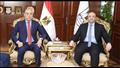 محافظ بني سويف يستقبل وزير الإسكان لافتتاح معرض شباب مصر