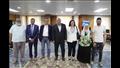 محافظ الوادي الجديد يلتقي وفد مؤسسة بصيرة لذوي الهمم 