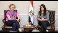  الدكتورة رانيا المشاط وزيرة التعاون الدولي مع إيل