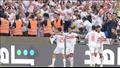 لاعبو الزمالك يحتفلون بالهدف الثاني