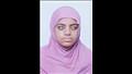 الطالبة هاجر الأولى على الثانوية العامة مكفوفين
