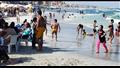 إقبال محدود على شواطئ الإسكندرية