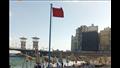 الرايات الحمراء ترفرف على شواطئ الإسكندرية (1)