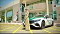 مرسيدس بنز EQS 580 المنضمة إلى أسطول شرطة دبي