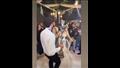 زوج ليلى عدنان يرقص بـ "الشيشة" مع عروسته بحفل زفافهما (صور)