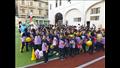 مدرسة صفا مدرسة انتباه.. التزام الطلاب بأول أيام العام الدراسي الجديد في بورسعيد- فيديو وصور