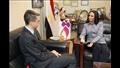 رئيسة القومى للمرأة تستقبل المدير الإقليمى للبنك ا