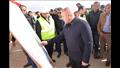 وزير النقل يتفقد مشروع الخط الثاني للقطار الكهربائي السريع