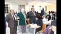 نائب رئيس جامعة القاهرة يتفقد سير امتحانات الترم الأول بكلية الإعلام (5)
