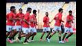 لاعبي المنتخب المصري اليوم من المران