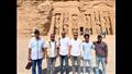 مدير آثار أسوان يتفقد استعدادات ''أبو سمبل'' لتعامد الشمس