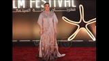 الفنانة كندة علوش  في رابع أيام مهرجان الجونة السينمائي 