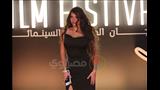 الفنانة هنا يسري  في رابع أيام مهرجان الجونة السينمائي 