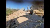 انهيار منزل غير مأهول بالسكان (3)