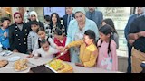 رئيسة قومي الطفولة تزور الأطفال بمستشفى حروق أهل مصر