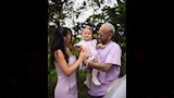 نيمار وزوجته من عيد ميلاد ابنته (1)
