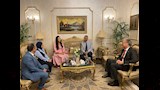 محافظ أسوان يستقبل حرم رئيس جمهورية صربيا