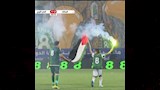 "طفل بشمروخ يقتحم الملعب وحضور خالد حفتر".. 4 مشاهد من ودية الزمالك والنصر الليبي