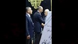 بالصور- جمال مبارك يقدم واجب العزاء في الراحل حسن يوسف