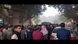 أهالي بني يحيى يشيعون جثمان دعاء شحاتة ضحية حادث ميكروباص ديروط (4)