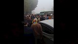 أهالي بني يحيى يشيعون جثمان دعاء شحاتة ضحية حادث ميكروباص ديروط (9)