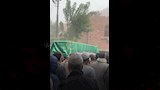 أهالي بني يحيى يشيعون جثمان دعاء شحاتة ضحية حادث ميكروباص ديروط (12)