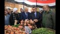 وزير التنمية المحلية ومحافظ الجيزة يتفقدان سوق الجملة بالسادس من أكتوبر