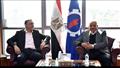 خلال لقاء رئيس هيئة الاستثمار مع محافظ السويس
