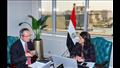 خلال لقاء وزيرة التعاون الدولي مع وفد البنك الدولي