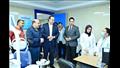 جولة تفقدية بمنشآت الرعاية الصحية الأولية التابعة لهيئة الرعاية في محافظة أسوان
