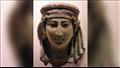 قناع مومياء جبس من القرن الأول الميلادي من المنيا