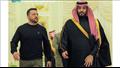 ولي العهد السعودي يستقبل الرئيس الأوكراني