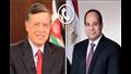 الرئيس السيسي وعاهل الأردن