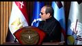 السيسي خلال تفقده الأكاديمية العسكرية