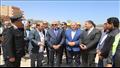 محافظ الجيزة يتفقد نسب تنفيذ أعمال تطوير وتوسعة طريق مصر اسيوط السريع بطول ٤ كم وكوبري مشاه المرازيق بالبدرشين (7)