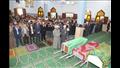 محافظ بني سويف يؤدي صلاة الجنازة على ضحايا المعدية