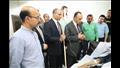  نائب محافظ المنيا يتفقد حالة مصابي انفجار أسطوانة بوتاجاز بحفل خطوبة بالمنيا