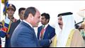 الرئيس السيسى يستقبل العاهل البحرينى