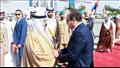 الرئيس السيسي يودع عاهل البحرين في ختام زيارته لمص
