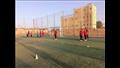 تدريب الفتيات على كرة القدم بالوادي الجديد