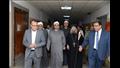وفد من الأوقاف والكنيسة يزور المصابين الفلسطينيين بمستشفيات جامعة أسيوط (11)