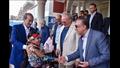 ملك مصر والسودان يزور استاد الإسكندرية الرياضي