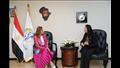 مايا مرسي تستقبل قرينة رئيس البوسنة والهرسك للاطلاع على جهود مصر في تمكين المرأة